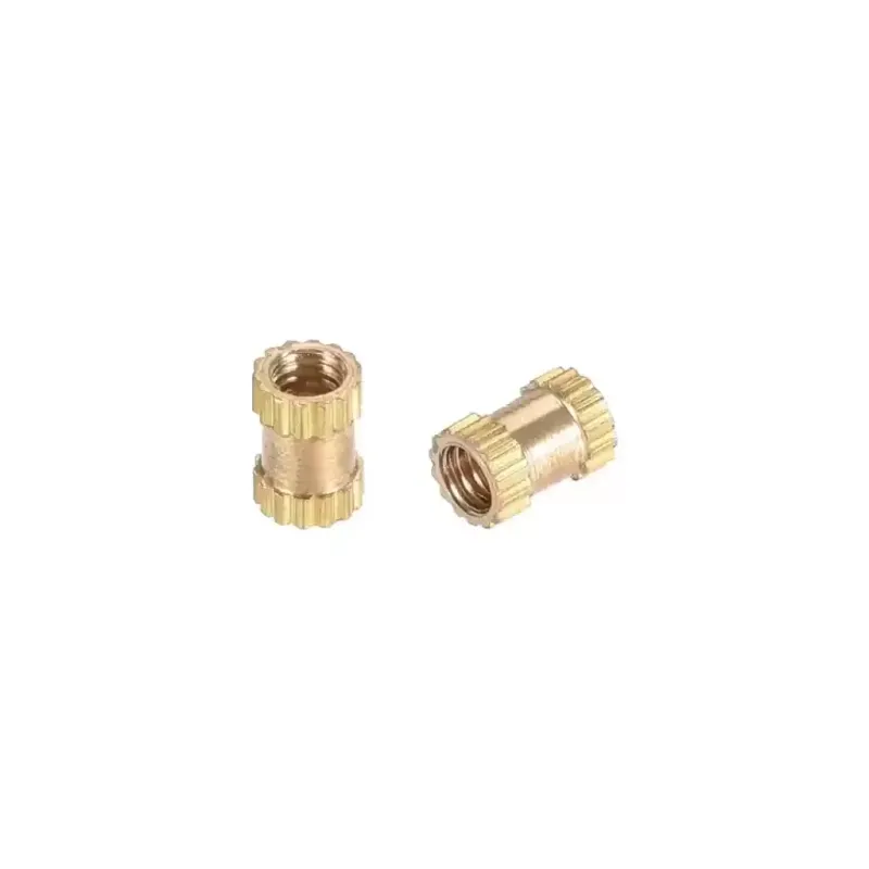 M4x5mm Brass Knurl Round Insert Nuts M4x5mm Brass Knurl Round Insert Nuts