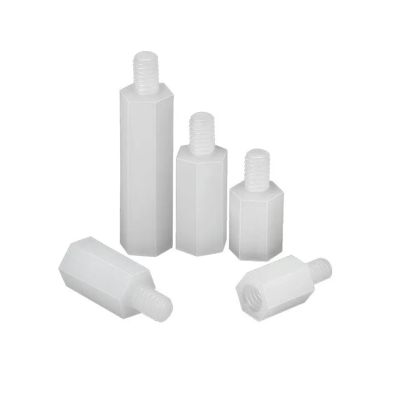 M3 x 6mm Plastic Standoff Hex Spacer - Female to Male M3 x 6mm Plastic Standoff Hex Spacer - Female to Male