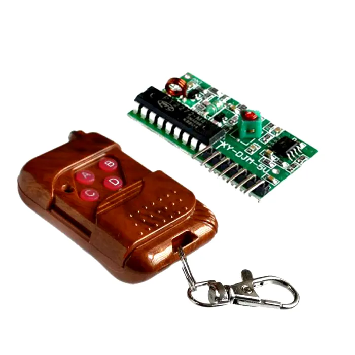 4 Channel 315 Mhz RF Wireless Control Module with Controller/Receiver 4 Channel 315 Mhz RF Wireless Control Module with Controller/Receiver