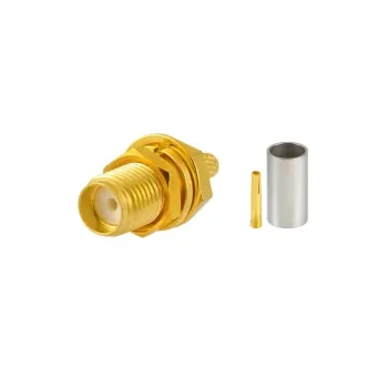 SMA Female RF Connector for RG316 RG174 LMR-100A SMA Female RF Connector for RG316 RG174 LMR-100A