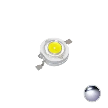 LED de Putere 3W Alb Rece 10.000 - 15.000K LED de Putere 3W Alb Rece 10.000 - 15.000K
