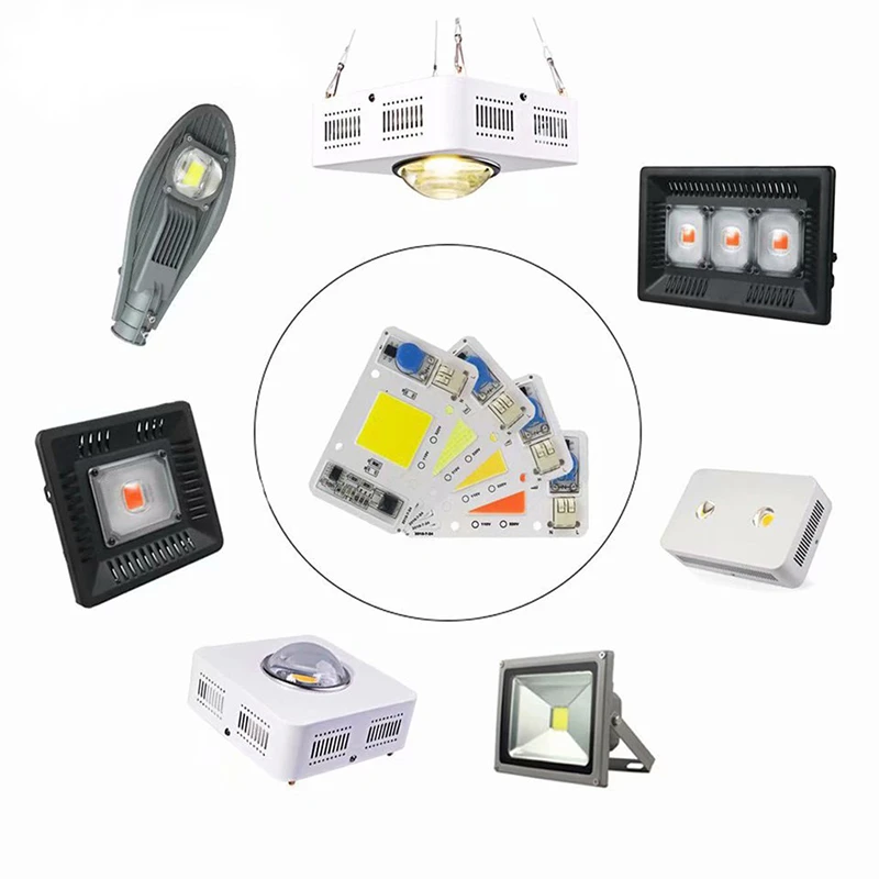 220V 50W Full Spectrum Plant Grow LED De Putere Placă Modul 6000-6500K Alb