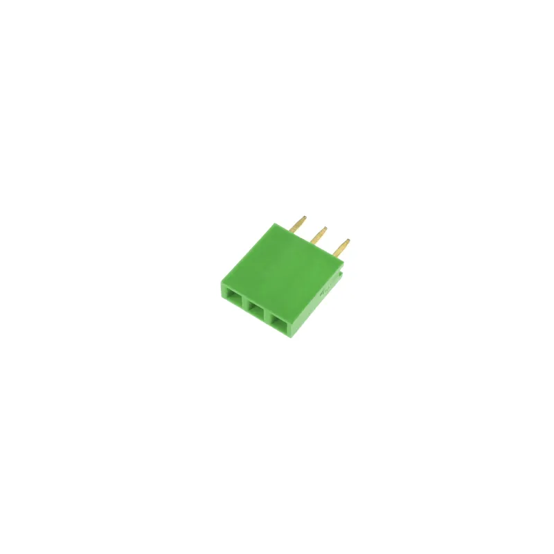 1x3 Pin Header 2.54mm Verde - Femeie 1x3 Pin Header 2.54mm Verde - Femeie