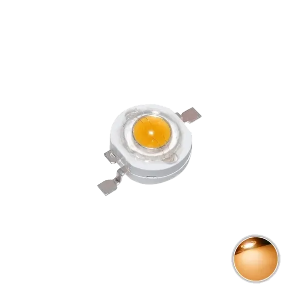 3W Power Led WARM WHITE 3000 - 3200K 3W Power Led WARM WHITE 3000 - 3200K
