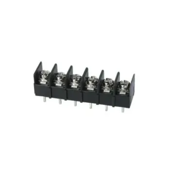 Barrier Terminal Block Connector 7.62mm 6 Pin Barrier Terminal Block Connector 7.62mm 6 Pin