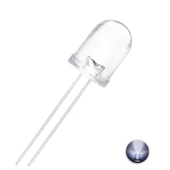 10mm Led - White 10mm Led - White