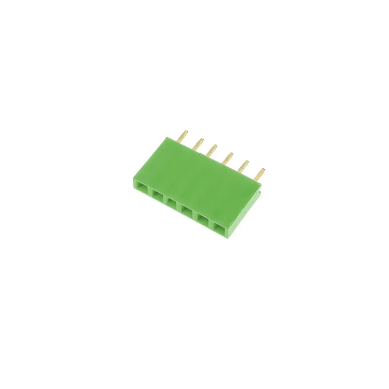 1x2 Pin Header 2.54mm Pitch White- Female