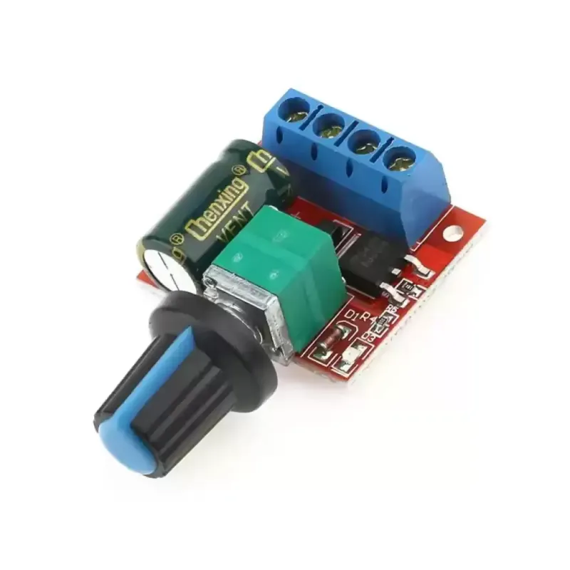 90W 5A DC Motor Motor Driver 4.5 - 35V Dimmer Driver