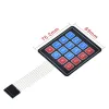 Tastatură Matrice cu Membrană 4x4 Tastatură cu 16 Butoane Tastatură Matrice cu Membrană 4x4 Tastatură cu 16 Butoane