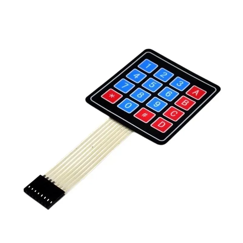 Tastatură Matrice cu Membrană 4x4 Tastatură cu 16 Butoane Tastatură Matrice cu Membrană 4x4 Tastatură cu 16 Butoane