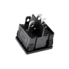 KCD2-501-4 ON-OFF Rocker Switch DPST 4 Pin 250V 10A - Black