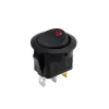 12V 20A ON-OFF Comutator Basculant cu LED Roșu 22mm 12V 20A ON-OFF Comutator Basculant cu LED Roșu 22mm