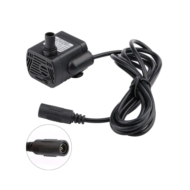 DC 5V~12V Mini Brushless Water Pump - 200L/H 3W DC 5V~12V Mini Brushless Water Pump - 200L/H 3W