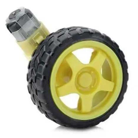 6V 250 Rpm Motor and Wheel Set 6V 250 Rpm Motor and Wheel Set