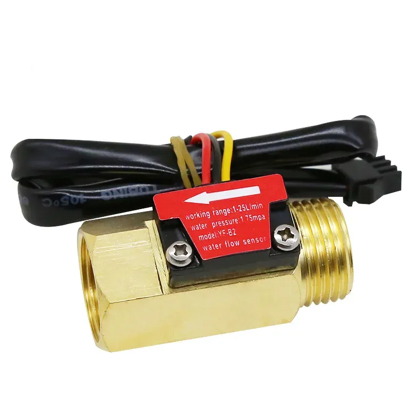YF-B2 Water Flow Sensor with Temperature Sensor YF-B2 Water Flow Sensor with Temperature Sensor