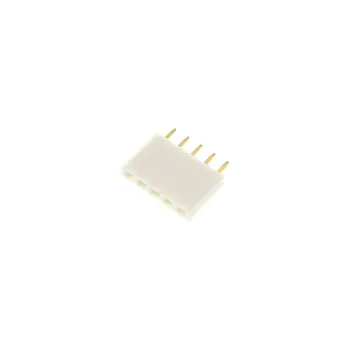 1x5 Pin Header 2.54mm Pitch White - Female 1x5 Pin Header 2.54mm Pitch White - Female
