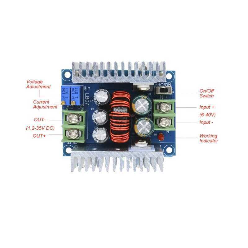 300W 20A DC-DC Buck Converter Step Down Modul 300W 20A DC-DC Buck Converter Step Down Modul