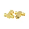 RP-SMA Male Input to 2 RP-SMA Female Output T-Type RF Connector Splitter RP-SMA Male Input to 2 RP-SMA Female Output T-Type RF Connector Splitter