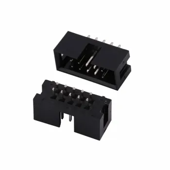 Conector IDC Box Header cu 10 Pini Masculi Conector IDC Box Header cu 10 Pini Masculi