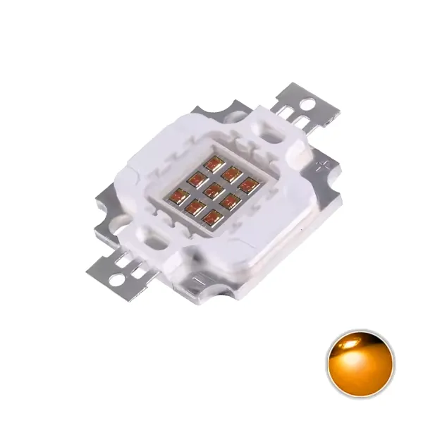 10 Watt LED de Putere 595-600nm Chihlimbar 10 Watt LED de Putere 595-600nm Chihlimbar