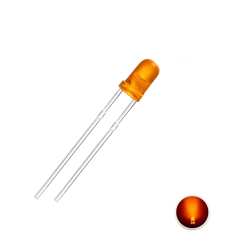 3mm Led - Orange 3mm Led - Orange