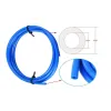 2x4 mm PFTE Teflon Tube 50 cm Pentru Imprimante 3D - Albastru 2x4 mm PFTE Teflon Tube 50 cm Pentru Imprimante 3D - Albastru