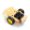 2WD Robot Car Chassis (2 Roți + 1 Roată drunk) 2WD Robot Car Chassis (2 Roți + 1 Roată drunk)