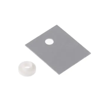 TO-3P Plastic Insulation Washer and Silicone Pads Insulator Set for Transistor TO-3P Plastic Insulation Washer and Silicone Pads Insulator Set for Transistor
