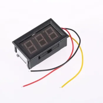 Indicator Digital de Tensiune DC Afișaj Voltmetru 4.5-100V - Cutie Indicator Digital de Tensiune DC Afișaj Voltmetru 4.5-100V - Cutie