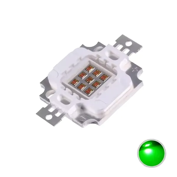 10 Watt Power LED 520-525nm Green 10 Watt Power LED 520-525nm Green