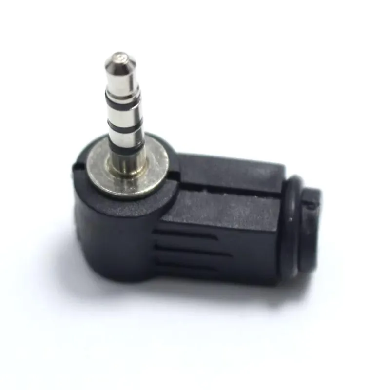 3.5mm Audio Dual Channel Steoro Male Jack -3.5 mm 4 Pole Right Angle Plugs 3.5mm Audio Dual Channel Steoro Male Jack -3.5 mm 4 Pole Right Angle Plugs