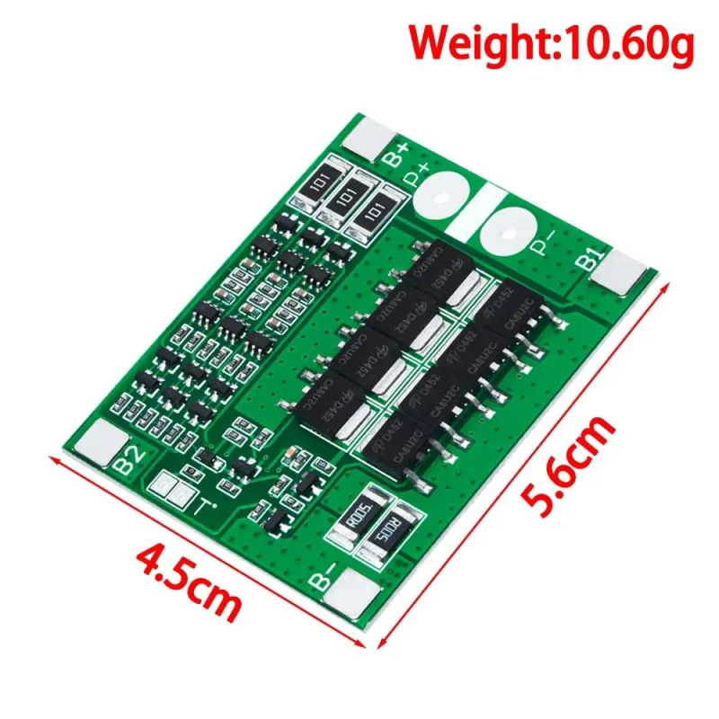 3S 25A BMS Lithium Battery Balanced Protection Board 3S 25A BMS Lithium Battery Balanced Protection Board