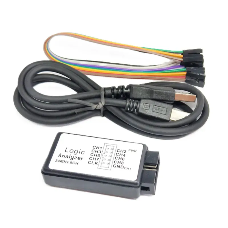 USB Logic Analyzer - 24MHz 8 Channels USB Logic Analyzer - 24MHz 8 Channels