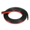18 AWG 2 Conductoare Paralele Flexibile Silicon Cablu de Sârmă roșu-negru - 1 Metru