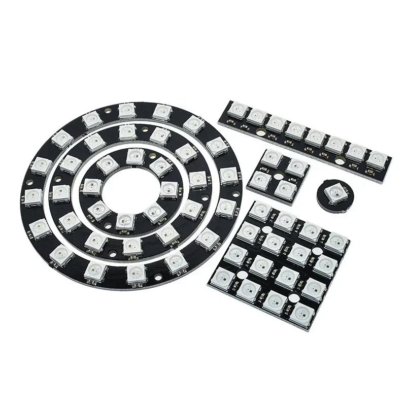 WS2812 Neopixel Addressable RGB LED Module Round 12-bit