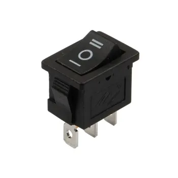 KCD1-103 Rocker Switch SPDT 3 Ways 21x15 mm - Black KCD1-103 Rocker Switch SPDT 3 Ways 21x15 mm - Black