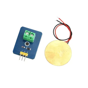 Modul Senzor de Vibrații Piezoceramic - Detectare Analogică a Șocurilor Pentru Arduino
