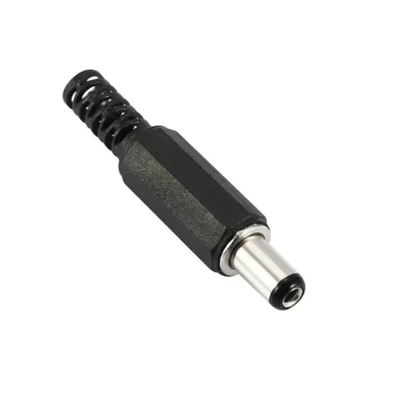 Barrel Jack Connector Male Plug 5.5mm x 2.1mm Barrel Jack Connector Male Plug 5.5mm x 2.1mm