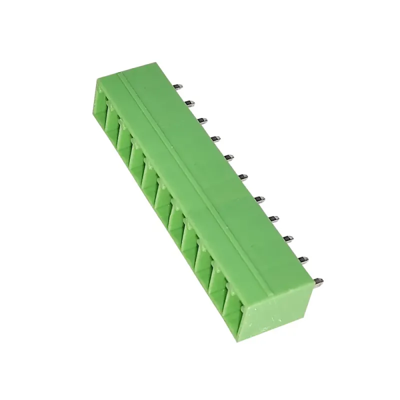 3,81 mm Drept 11 Pini 180C Conector Bloc Terminal - Tată 3,81 mm Drept 11 Pini 180C Conector Bloc Terminal - Tată