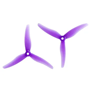 Gemfan Hurricane 51433 Set de Elice cu 3 Pale (4 bucăți) - Violet Gemfan Hurricane 51433 Set de Elice cu 3 Pale (4 bucăți) - Violet