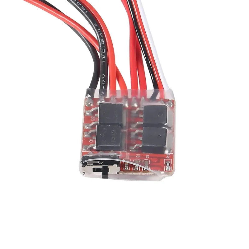 20A Brushed ESC Electronic Speed Controller With Brake Switchable for RC Car Boat Tank