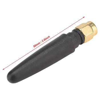 3DBI Cauciuc Wifi Antena 2.4GHZ / 5GHZ / 5.8GHZ Cap Drept Cu Sma Tată