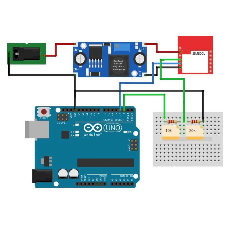 SIM800L GSM / GPRS Modul Placă de Dezvoltare