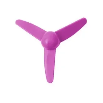 Elice Eoliană Mini de 8 cm pentru Motor DC–Roz
