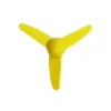 Elice Turbină Eoliană Mini 8 cm pentru Motor DC–Galben