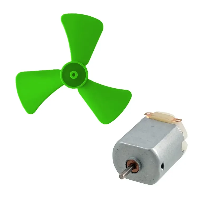 3V Mini DC Motor with Propeller