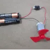 Elice din Plastic 55 mm pentru Motor DC Mini