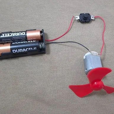 Elice din Plastic 55 mm pentru Motor DC Mini