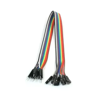 10 Pin Male-to-Female Jumper Wires-30cm 10 Pin Male-to-Female Jumper Wires-30cm