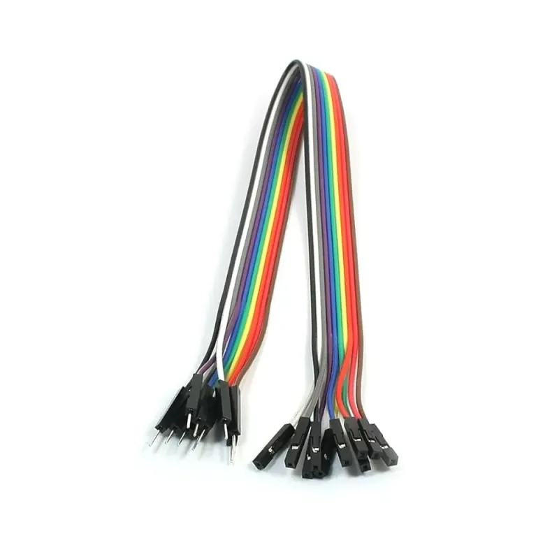 10 Pin Male-to-Female Jumper Wires-30cm 10 Pin Male-to-Female Jumper Wires-30cm